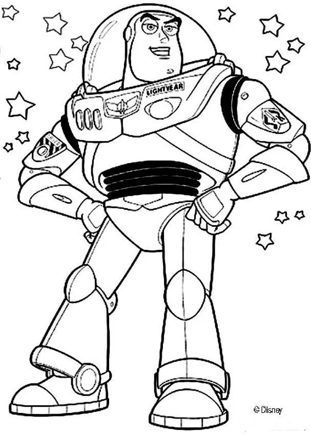 Buzz lightyear para pintar - Imagui