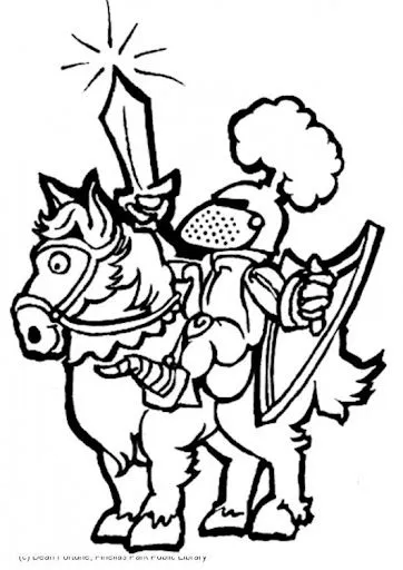 DIBUJOS DE CABALLEROS MEDIEVALES PARA COLOREAR | Dibujos para colorear DIBUJOS DE CABALLEROS MEDIEVALES PARA COLOREAR | Dibujos para colorear