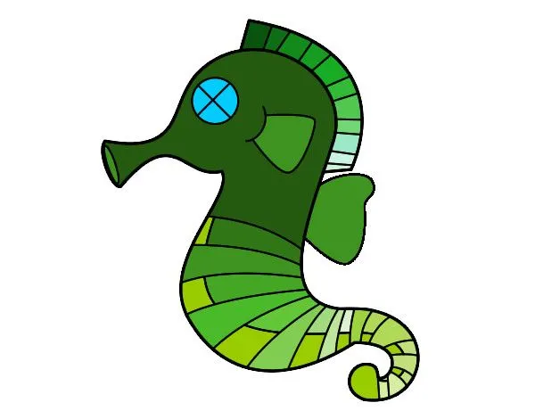Dibujos de Caballitos de mar para Colorear - Dibujos.net Dibujos de Caballitos de mar para Colorear - Dibujos.net