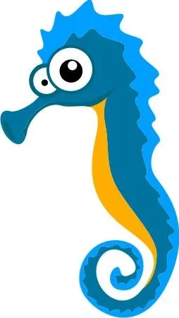 Dibujos de caballitos de mar - Imagui
