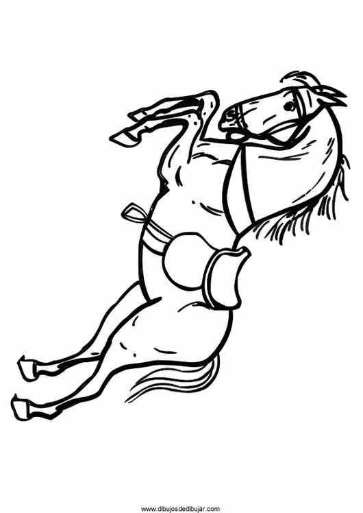 dibujos de caballos para imprimir Archives | Dibujos de ...