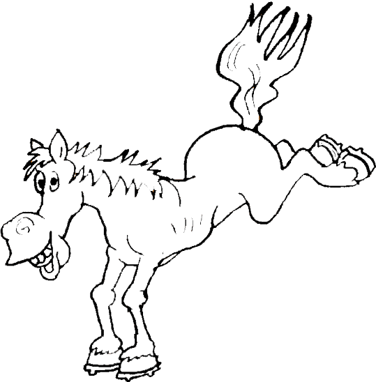 Dibujos de caballos relinchando - Imagui