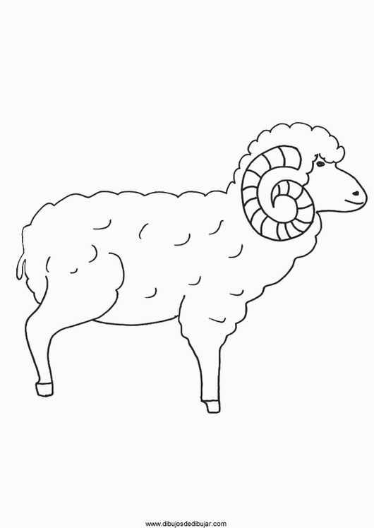 dibujos de cabras para colorear Archives | Dibujos de ...