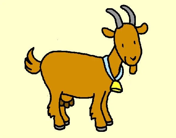 Dibujos de Cabras para Colorear - Dibujos.net Dibujos de Cabras para Colorear - Dibujos.net