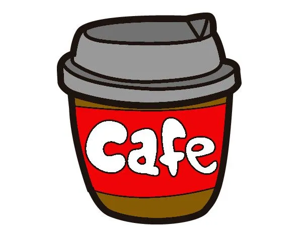 Dibujos de Café para Colorear - Dibujos.net Dibujos de Café para Colorear - Dibujos.net