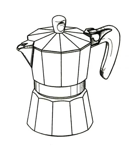 Dibujos de cafeteras - Imagui