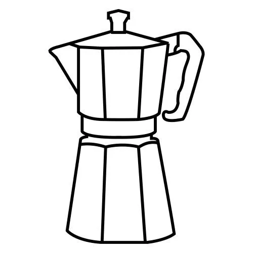 Dibujos cafeteras para imprimir - Imagui