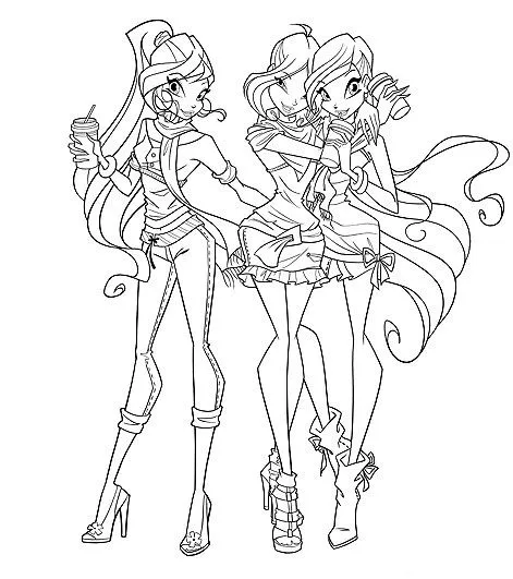 Dibujos de una cafeteria para colorear - Imagui