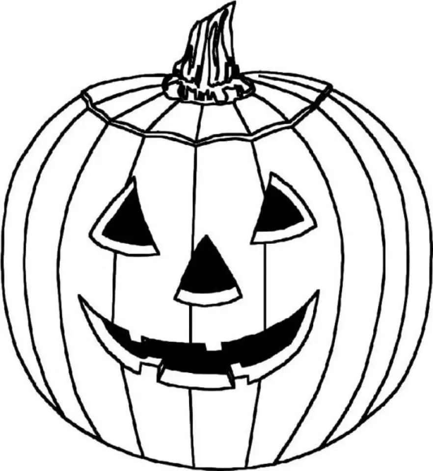 Dibujos de Calabazas para colorear. 100 imágenes para imprimir gratis Dibujos de Calabazas para colorear. 100 imágenes para imprimir gratis