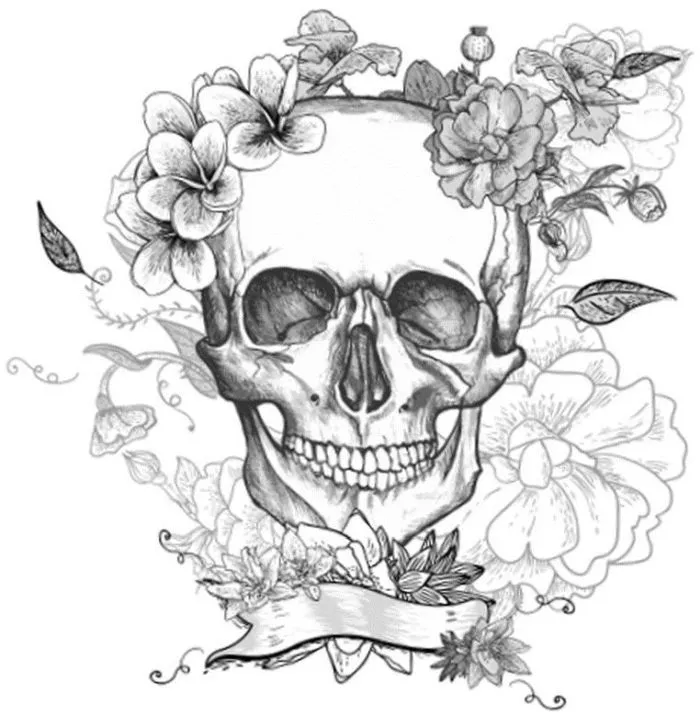 ▷ Dibujos de Calaveras para colorear - Colorear24.com ▷ Dibujos de Calaveras para colorear - Colorear24.com