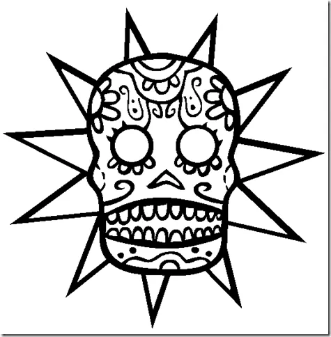 Dibujos de calaveras de dia de muertos animadas - Imagui