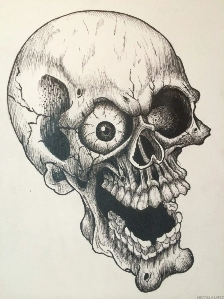 ᐈ Dibujos de Calaveras【+30】Para decorar tu casa ᐈ Dibujos de Calaveras【+30】Para decorar tu casa