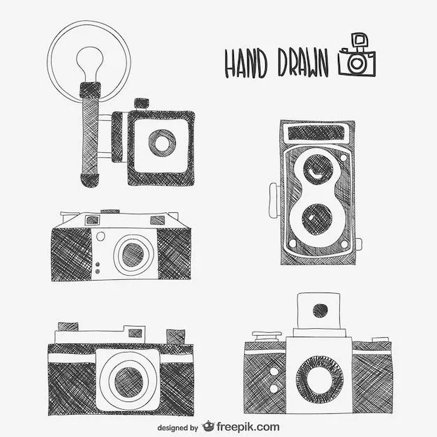Dibujos de cámaras retro | Descargar Vectores gratis Dibujos de cámaras retro | Descargar Vectores gratis