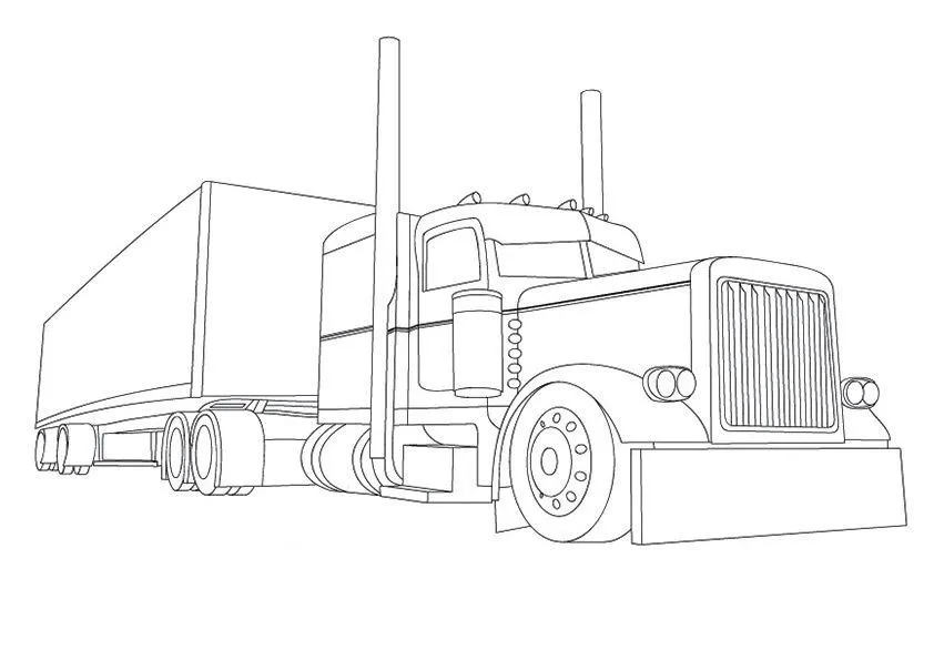 ▷ Dibujos de Camiones para colorear - Colorear24.com ▷ Dibujos de Camiones para colorear - Colorear24.com