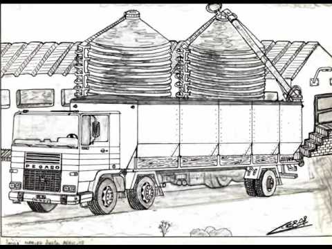 DIBUJOS DE CAMIONES.wmv - YouTube