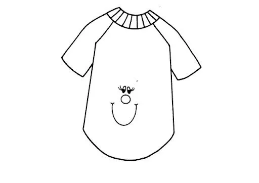 DIBUJOS DE CAMISAS Y CAMISETAS PARA COLOREAR