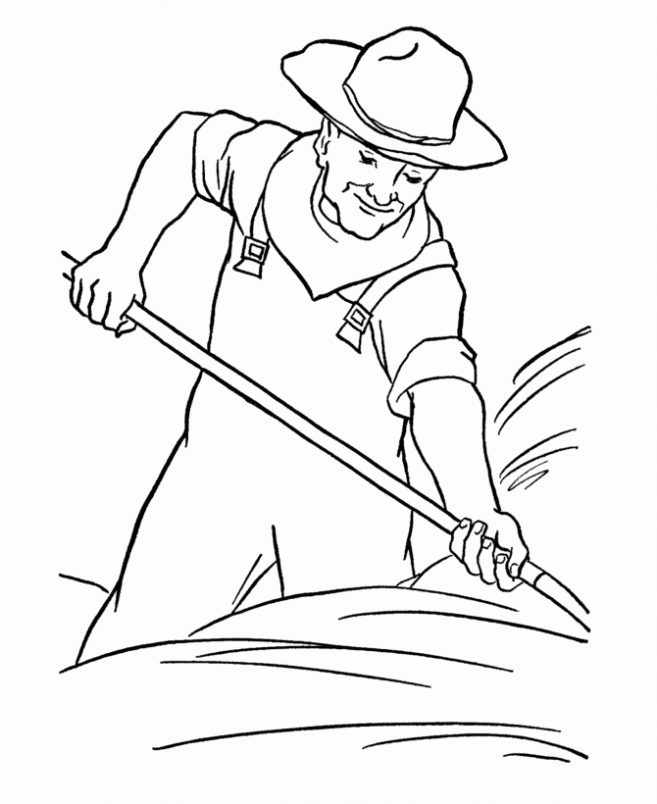 Dibujos del día del campesino para colorear | Dibujos para Niños Dibujos del día del campesino para colorear | Dibujos para Niños