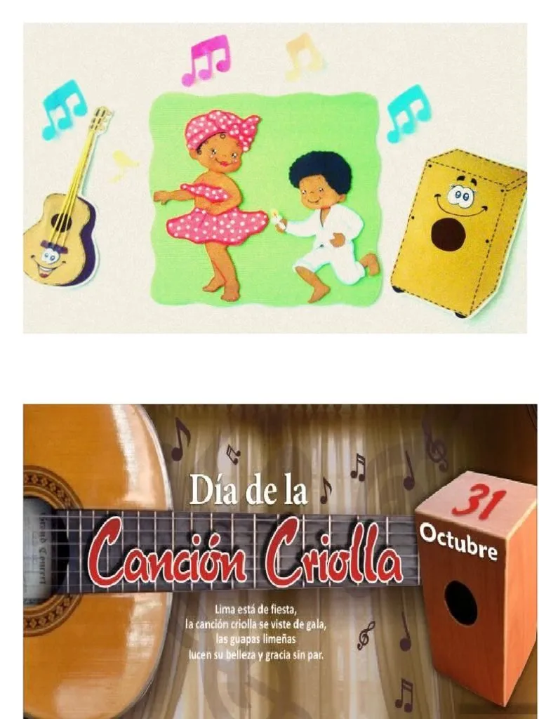 Dibujos Cancion Criolla | PDF