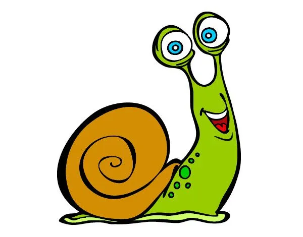 Dibujos de Caracoles para Colorear - Dibujos.net Dibujos de Caracoles para Colorear - Dibujos.net
