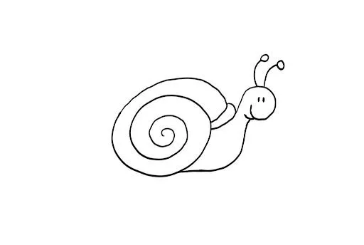 Dibujos de caracoles para pintar y colorear Dibujos de caracoles para pintar y colorear