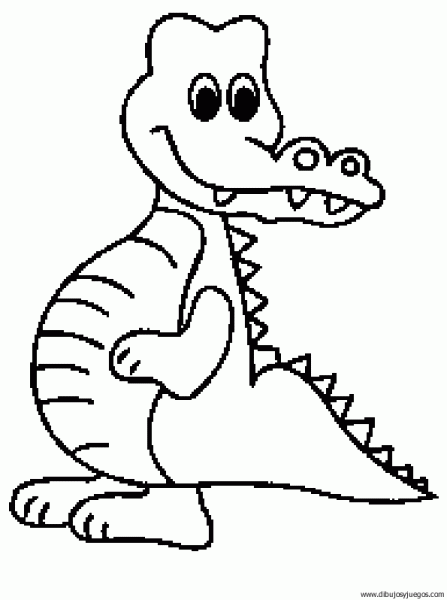 dibujo-de-cocodrilo-032 | Dibujos y juegos, para pintar y colorear dibujo-de-cocodrilo-032 | Dibujos y juegos, para pintar y colorear
