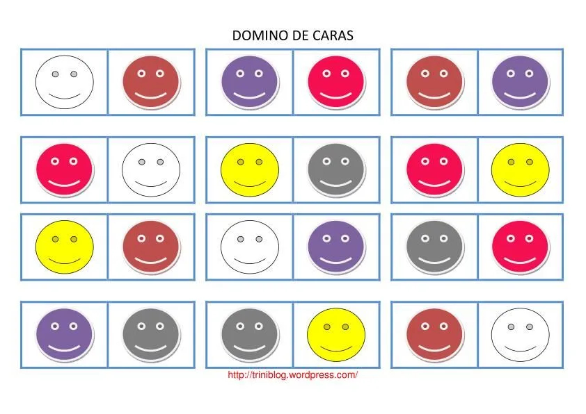 DOMINO DE CARAS