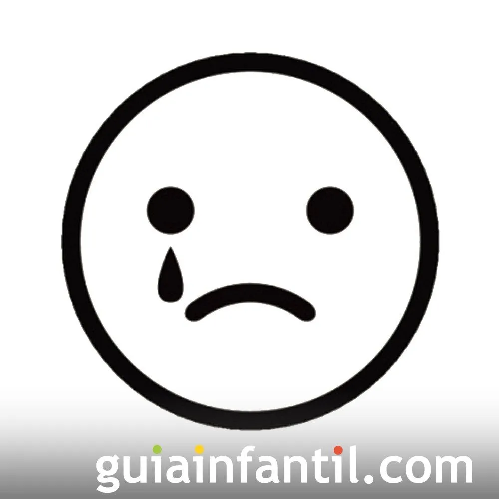 Dibujos de caras de emociones para colorear con los niños Dibujos de caras de emociones para colorear con los niños