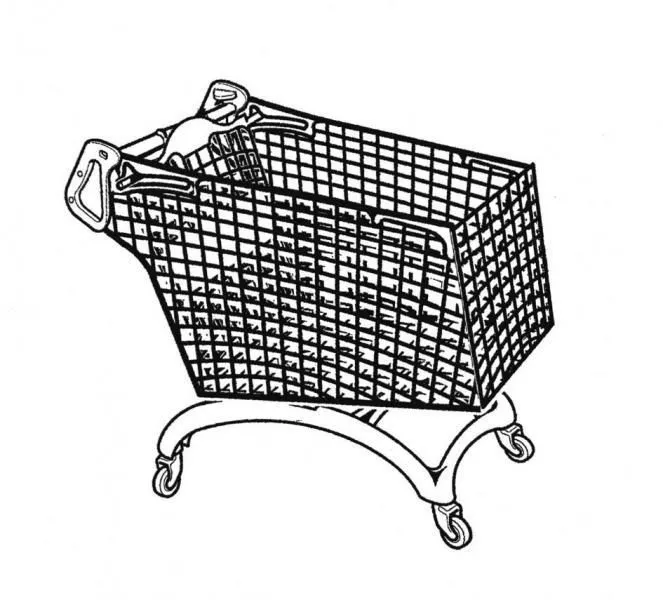 Dibujos de carritos de supermercado - Imagui