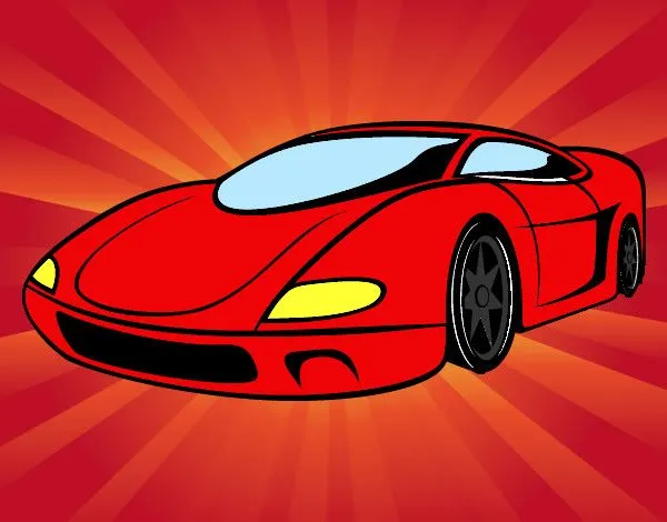 Dibujos de Carros para Colorear - Dibujos.net