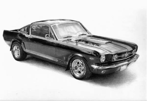 Imagenes de coches a lapiz - Imagui