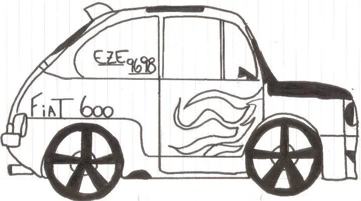 Dibujos de carros ~ Vida Blogger