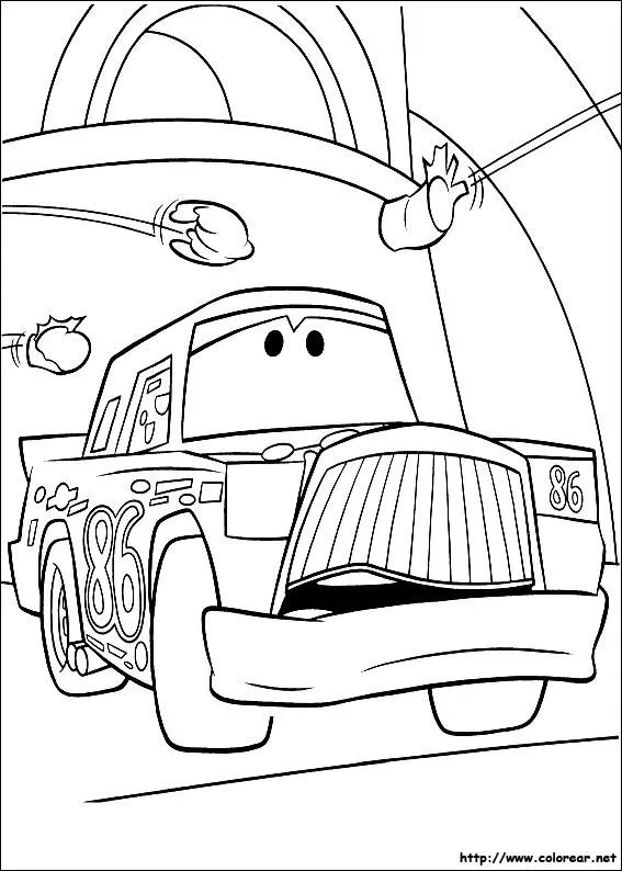 Dibujos de Cars para colorear en Colorear.net Dibujos de Cars para colorear en Colorear.net