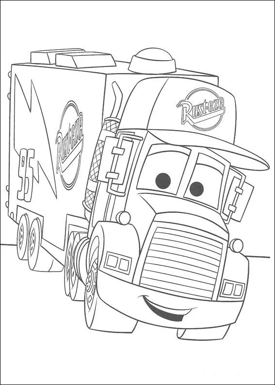 Dibujos de Cars para colorear e imprimir gratis Dibujos de Cars para colorear e imprimir gratis