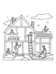 DIBUJOS DE CASAS Y PARTES DE CASAS PARA COLOREAR DIBUJOS DE CASAS Y PARTES DE CASAS PARA COLOREAR