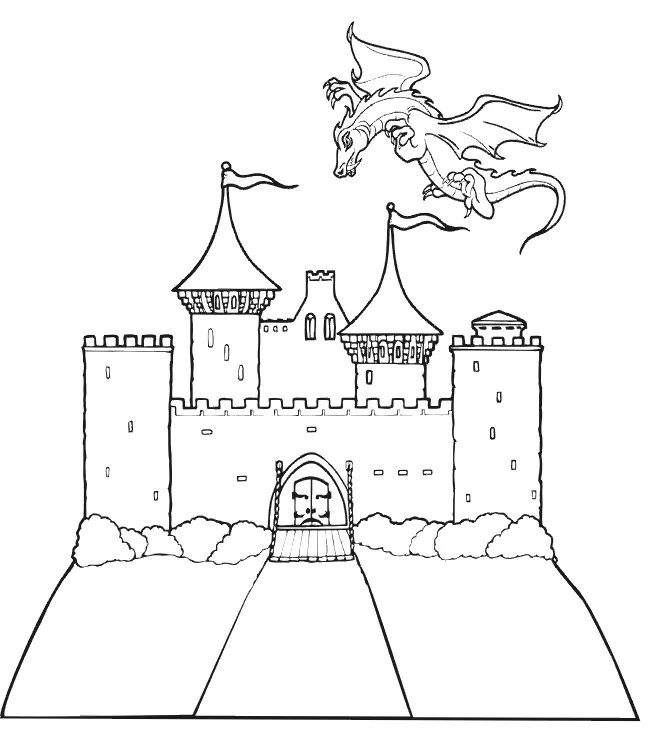 Dibujos de Castillo #62047 (Edificios y Arquitectura) para colorear y pintar – Páginas para imprimir y colorear Dibujos de Castillo #62047 (Edificios y Arquitectura) para colorear y pintar – Páginas para imprimir y colorear