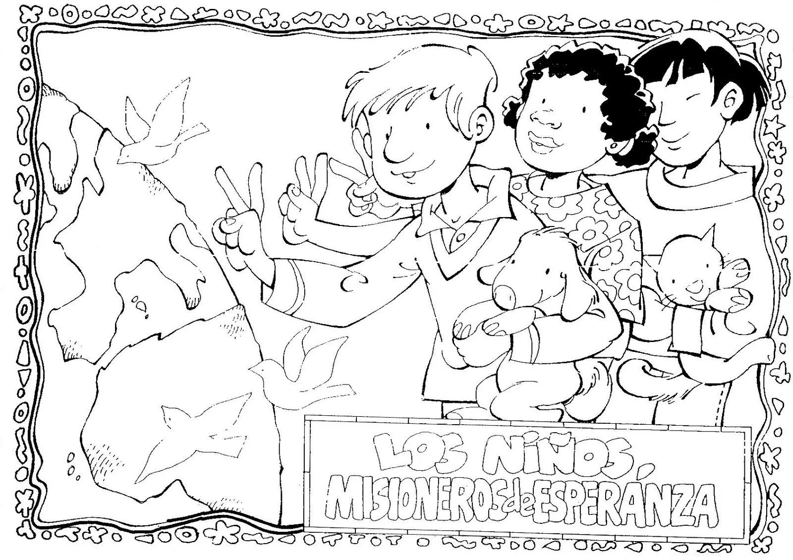 Dibujos catequesis (colorear) | Dios nos habla al corazón Dibujos catequesis (colorear) | Dios nos habla al corazón