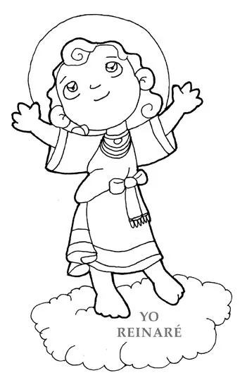 Dibujos para catequesis: DIVINO NIÑO JESÚS