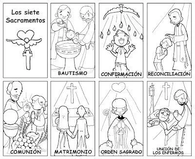 Dibujos para catequesis: LOS SACRAMENTOS | Sacramentos | Pinterest ... Dibujos para catequesis: LOS SACRAMENTOS | Sacramentos | Pinterest ...