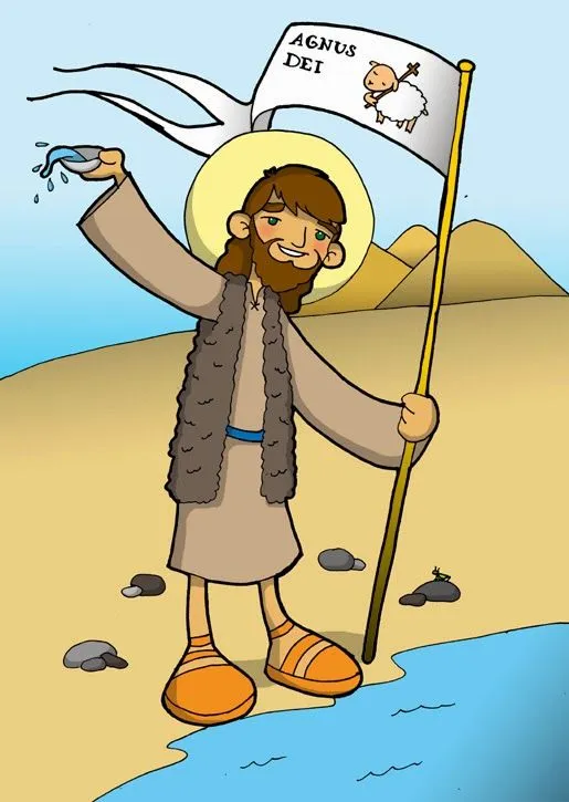 Dibujos para catequesis: SAN JUAN BAUTISTA
