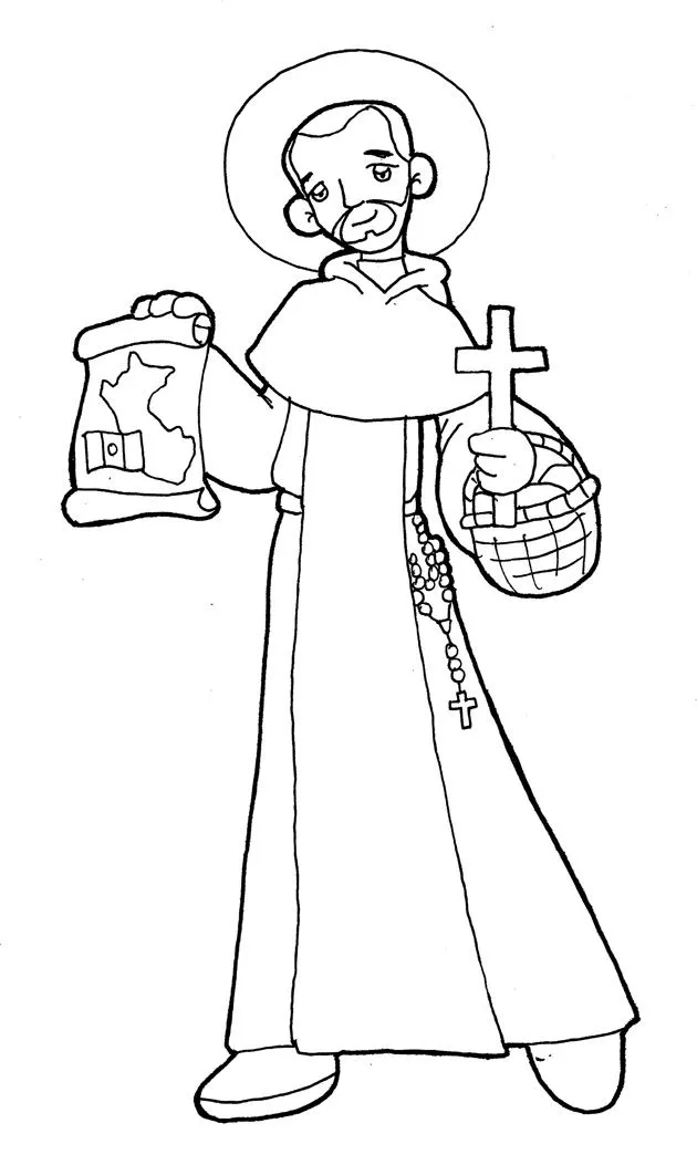 Dibujos para catequesis: SAN JUAN MACÍAS