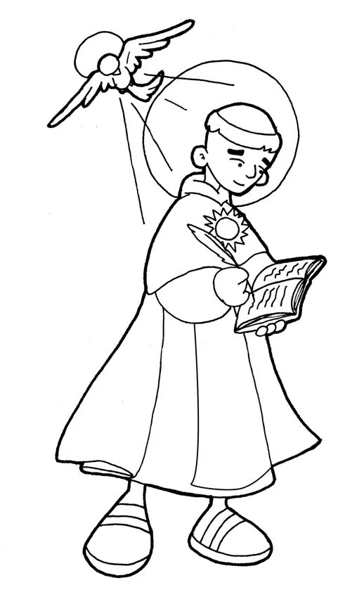 Dibujos para catequesis: SANTO TOMÁS DE AQUINO Dibujos para catequesis: SANTO TOMÁS DE AQUINO