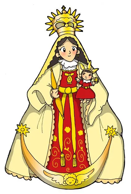 Dibujos para catequesis: NUESTRA SEÑORA DE LAS MONTAÑAS DE ... Dibujos para catequesis: NUESTRA SEÑORA DE LAS MONTAÑAS DE ...