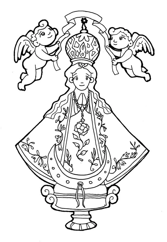 Dibujos para catequesis: NUESTRA SEÑORA DE SAN JUAN DE LOS LAGOS Dibujos para catequesis: NUESTRA SEÑORA DE SAN JUAN DE LOS LAGOS
