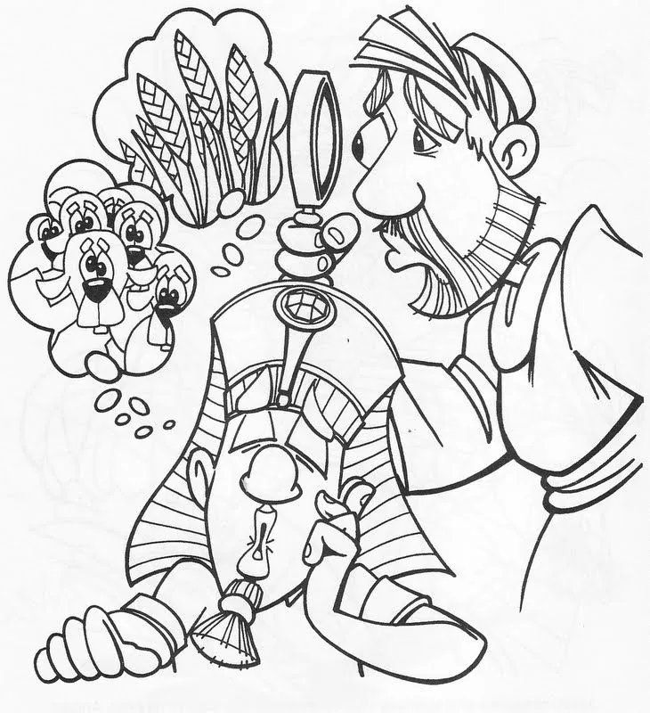 Dibujos Católicos : José el soñador para colorear Dibujos Católicos : José el soñador para colorear