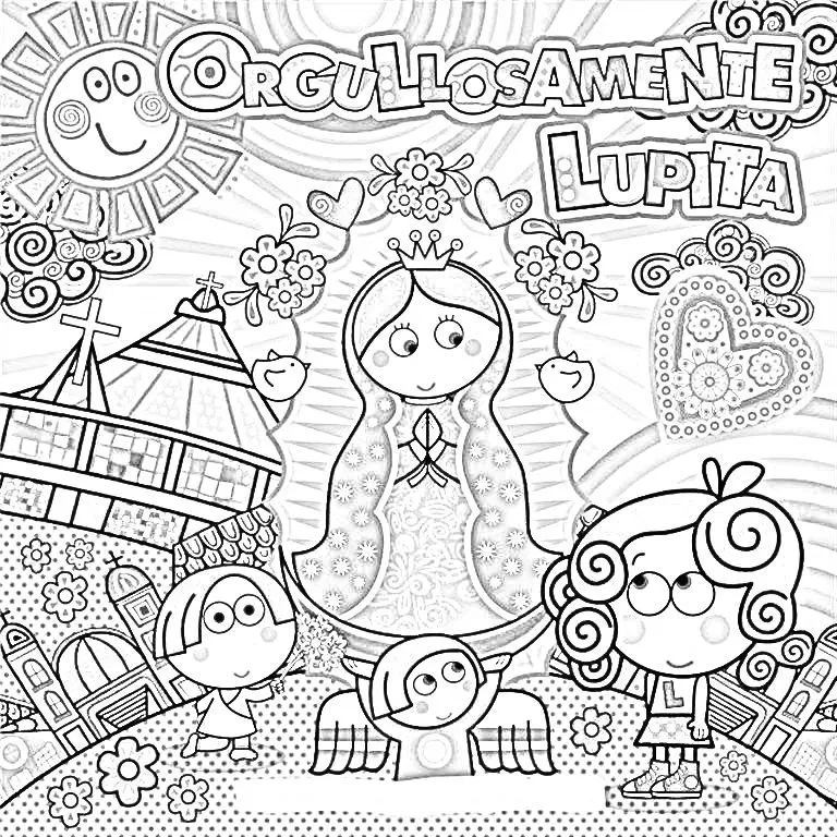 Dibujos Católicos : Virgencita Plis distroller para colorear ... Dibujos Católicos : Virgencita Plis distroller para colorear ...
