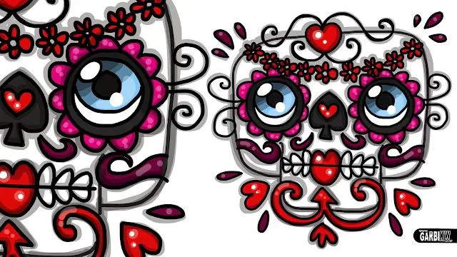 Dibujos de catrina - Imagui