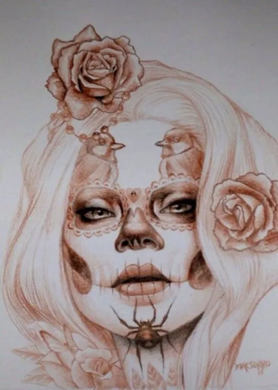 Catrina Original estudio a lápiz por Macsorro en Etsy Catrina Original estudio a lápiz por Macsorro en Etsy