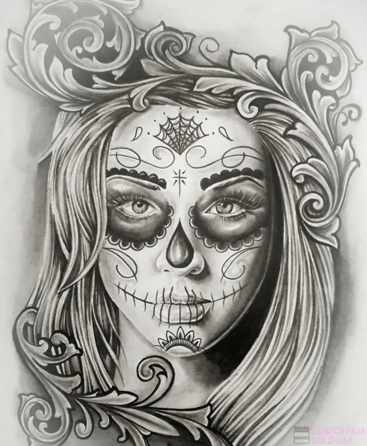 ᐈ Dibujos de Catrinas【+1000】Para decorar Hoy – Dibujos para Colorear ᐈ Dibujos de Catrinas【+1000】Para decorar Hoy – Dibujos para Colorear