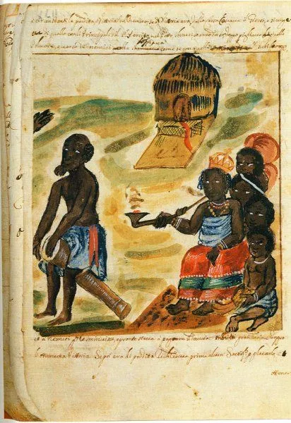 Los dibujos de Cavazzi y su fascinación por la Reina Nzinga ... Los dibujos de Cavazzi y su fascinación por la Reina Nzinga ...
