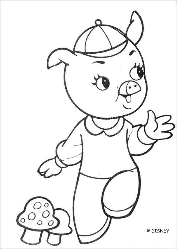 Dibujos de los 3 CERDITOS para colorear, uno de los tres cerditos ... Dibujos de los 3 CERDITOS para colorear, uno de los tres cerditos ...